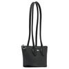 Lacoste Fashion Versatile PVC Tote Shoulder Bag Small Women bags Black NF4824ZP-000