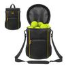 Tennis Balls Bag Adjustable Shoulder Strap Carry Bag MultiPocket Baseball Bag for Pickleballs and Table Tennis Training