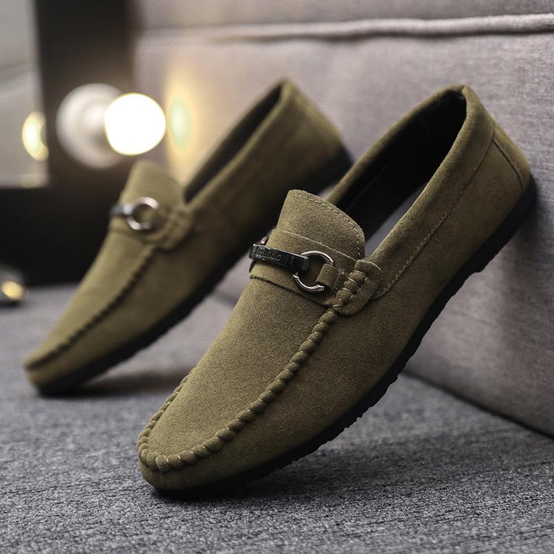 New Shoes for Men Casual Leather Shoes Slip-On Comfortable Driving Shoes Loafers Men Zapatos Para Hombre Designer Loafers Men