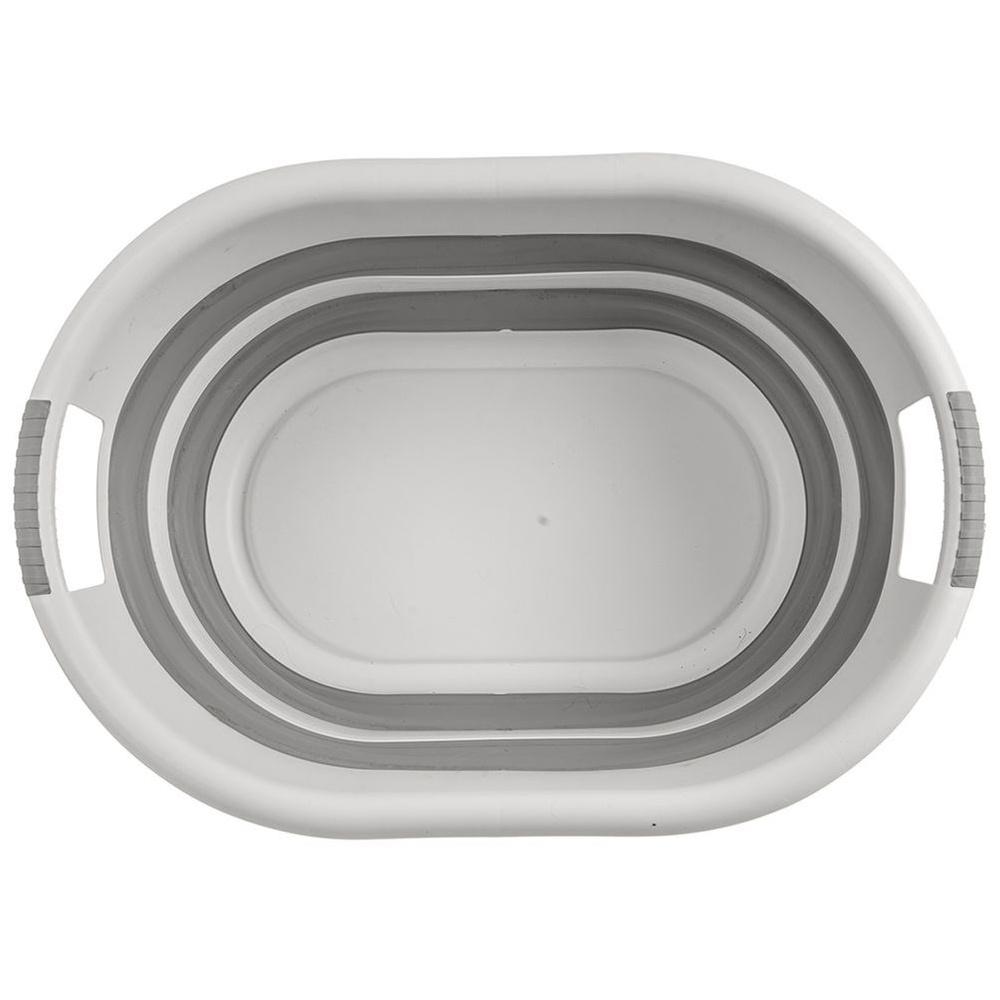 KEMP 38 L Silicone Foldable Laundry Basket