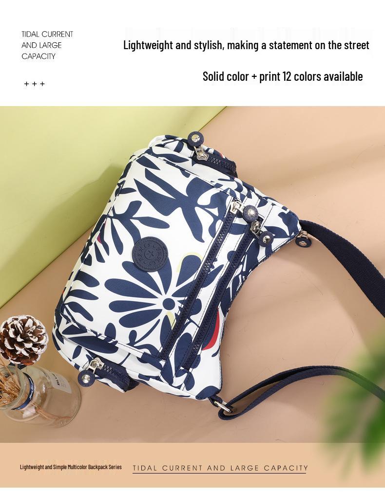 Trendige vielseitige Damen-Umhängetasche mit großem Fassungsvermögen für Mütter