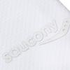 SAUCONY Solid Color Round Neck Short Sleeve T-Shirt Women Tops Pearl-White SC1249015A-WT02