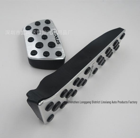 Passend für: Lexus ES 2018 Aluminiumlegierung Rutschfestes Gas- und Bremspedal