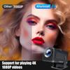 Alwtniet Android 11 390ANSI HY320 Proiettore 4K Nativo 1080P Dual Wifi6 BT5.0 Cinema Esterno Proiettore portatile Aggiornato HY300