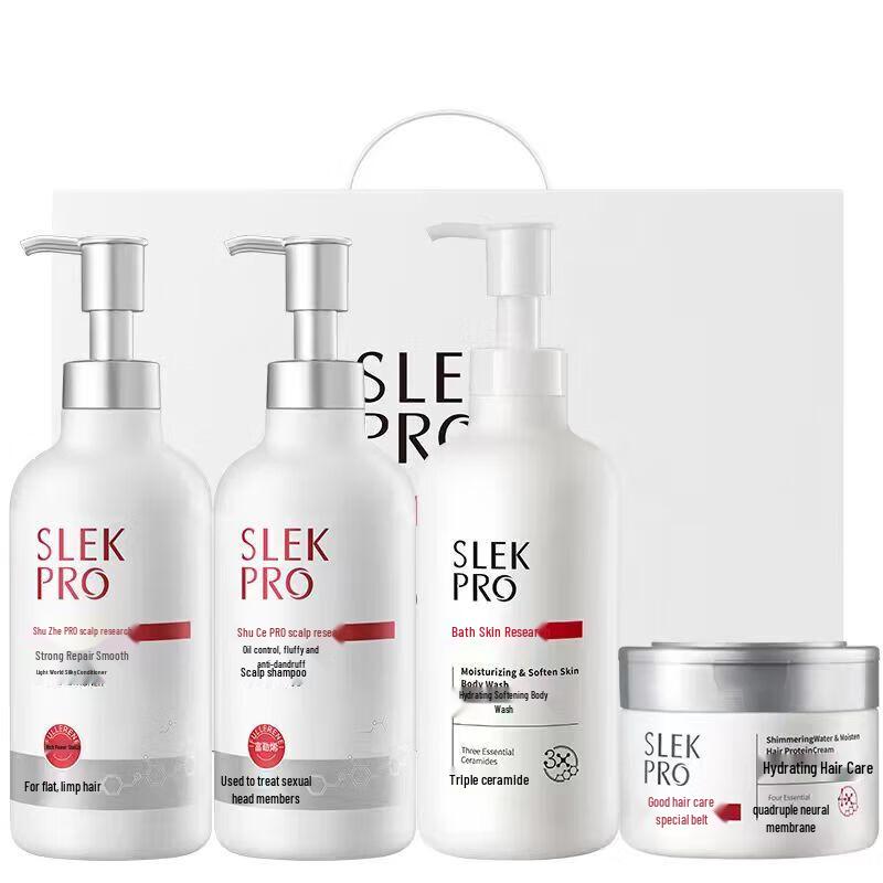 SLEK PRO Three Lives Fortunate Hair & Body Care Set