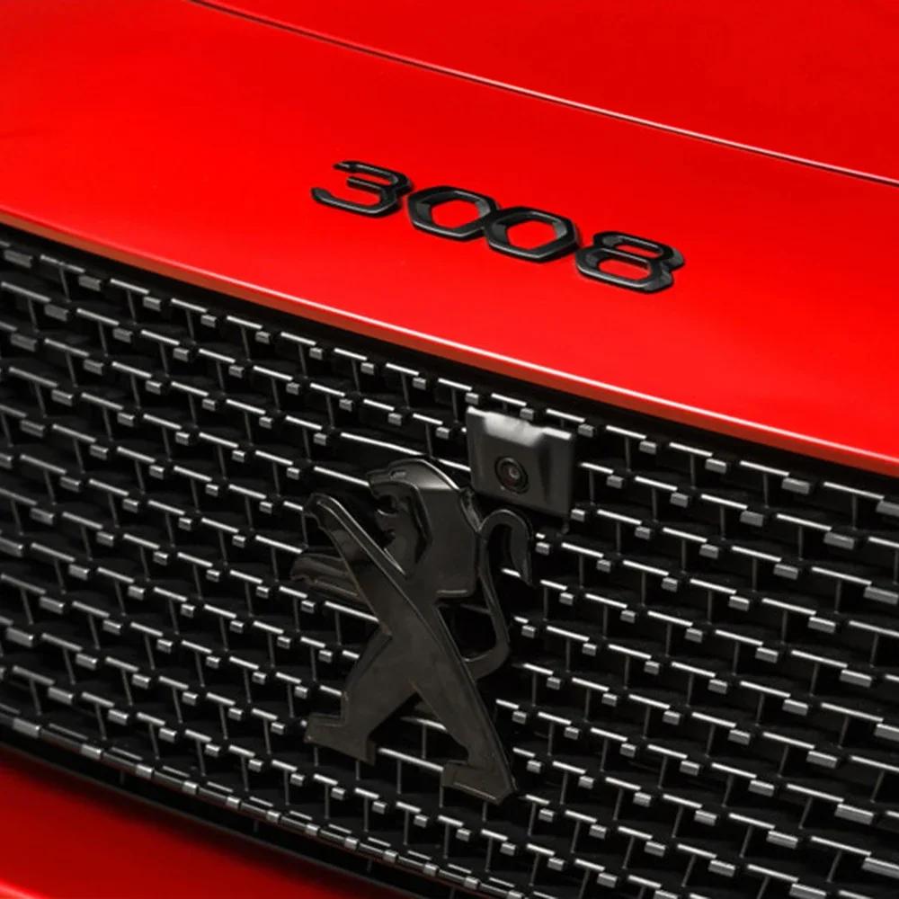 Autocolant Auto 2025 Insignă Fierbinte Capotă Față Mașină Autocolant Emblema Capac Portbagaj Spate Decor Pentru Peugeot 5008 107 106 206 307 308 3008 207