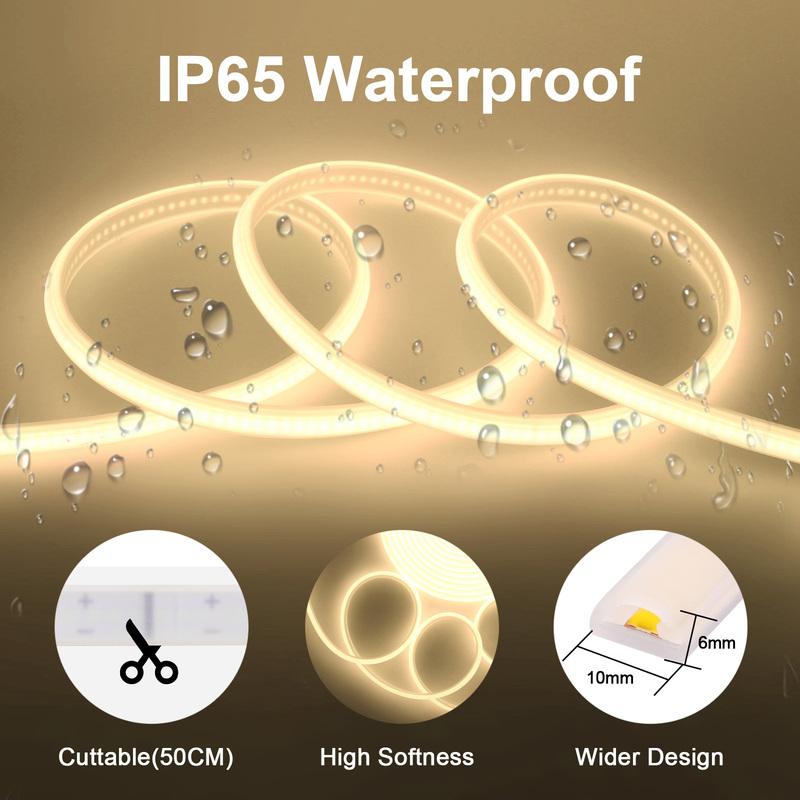 220V 110V EU/US LED Power Plug Driver Waterproof For 6mm 8mm 10mm 12mm 15mm Width PCB LED Strip Power Supply Adapter