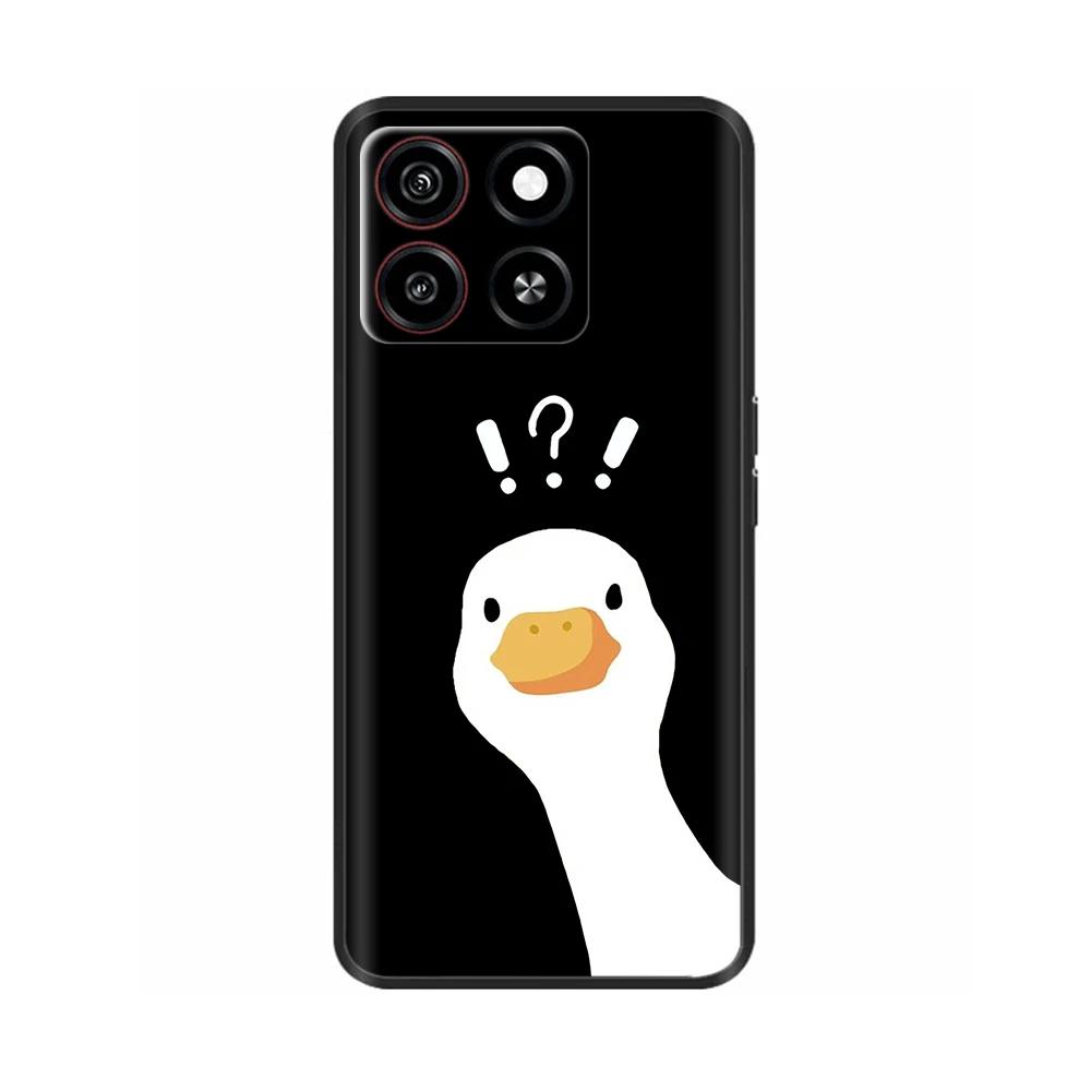 For ZTE Blade A35 Case Phone Case Cute Patterns Soft Liquid Silicone Cover For ZTE Blade A55 ZTEA35 ZTEA55 Protector Shell Cases