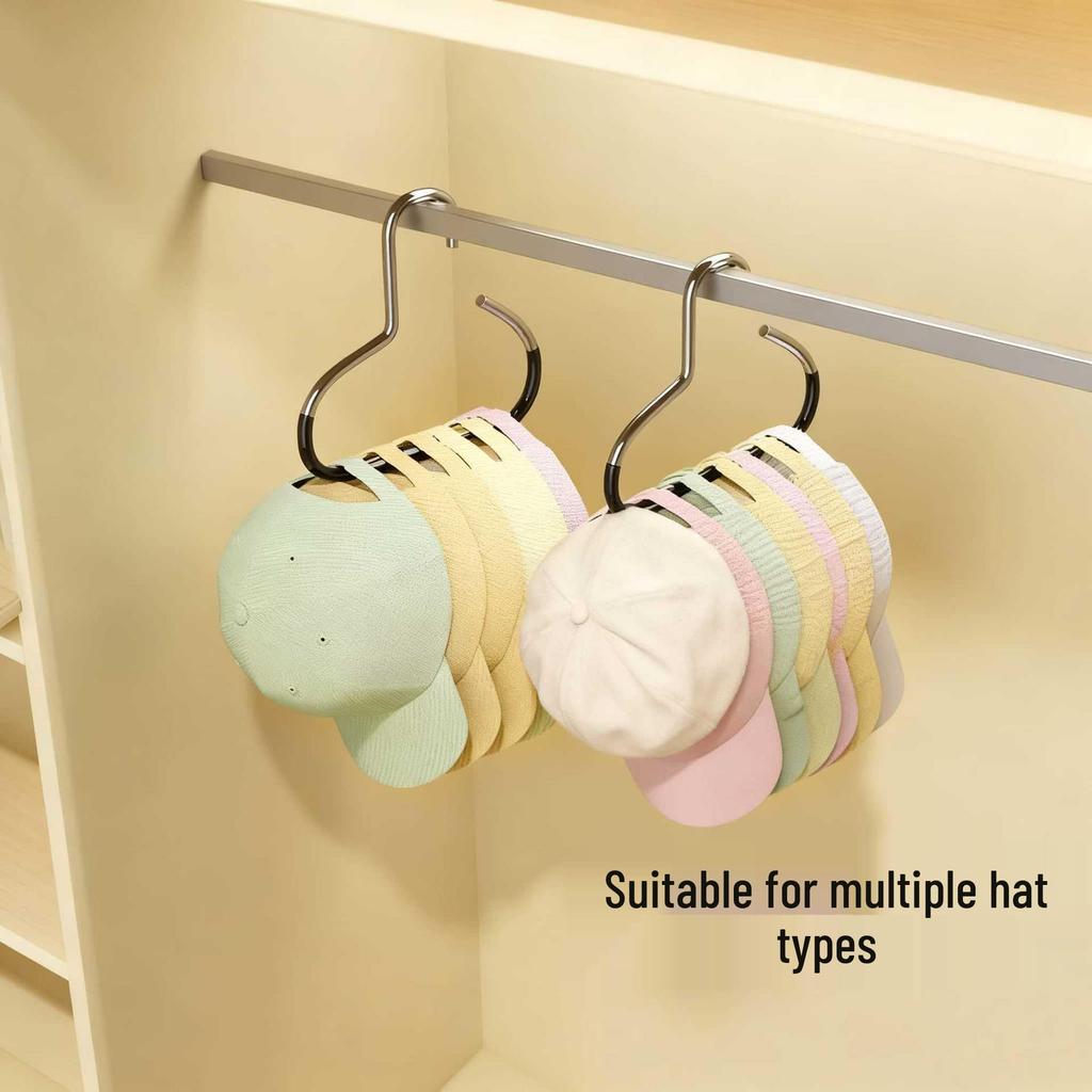 מתלה כובעים רב-תכליתי: מתלה לתצוגה בארון לכובעי בייסבול