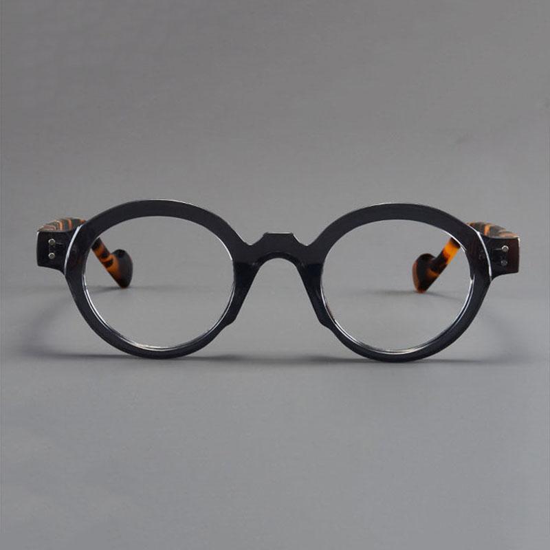 Classic Retro Round Reading Glasses Spectacles Frames Women Men Trendy Fashionable Stylish Presbyopic Eyeglasses Male 0 To +4.0