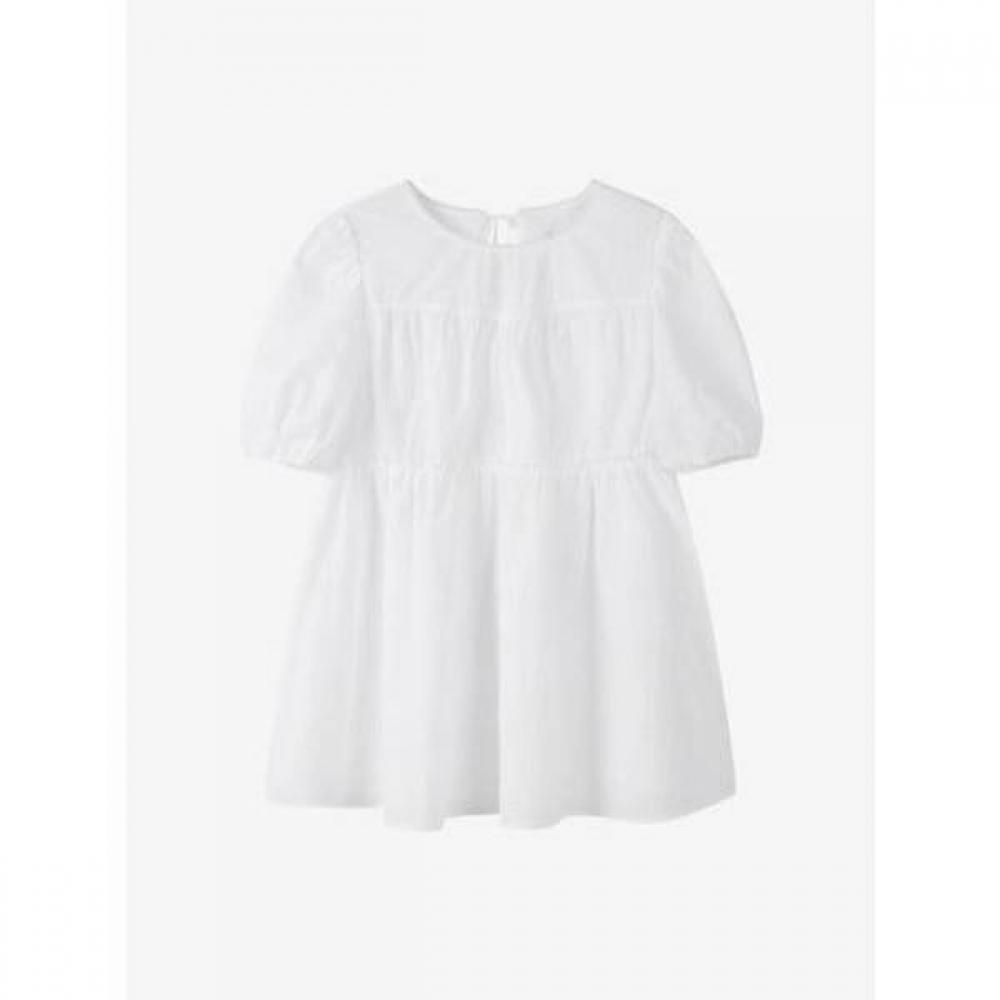 Cc Collect. Round Neck Volume Blouse C262msc335