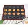 1PC Durable with Button Silicone Baking Mat Reusable Heat Resistant Oven Liner Non-stick 30x40cm Pastry Mat Baking Supplies