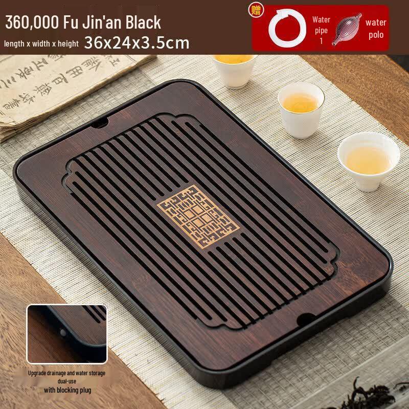 Small Bamboo Drainage Gongfu Tea Tray