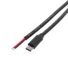 Universal Compatibility Type C Charging Cord Line Heavy Duty 2pin Adapter Wire 35W Power Supported 2Pin Open End