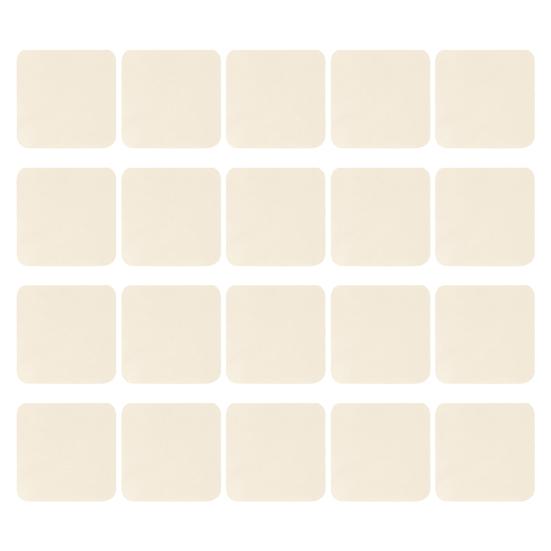 

20 шт. керамическая ткань для формовки замша для гончарных инструментов набор мягкая замша глина сглаживание бежевый