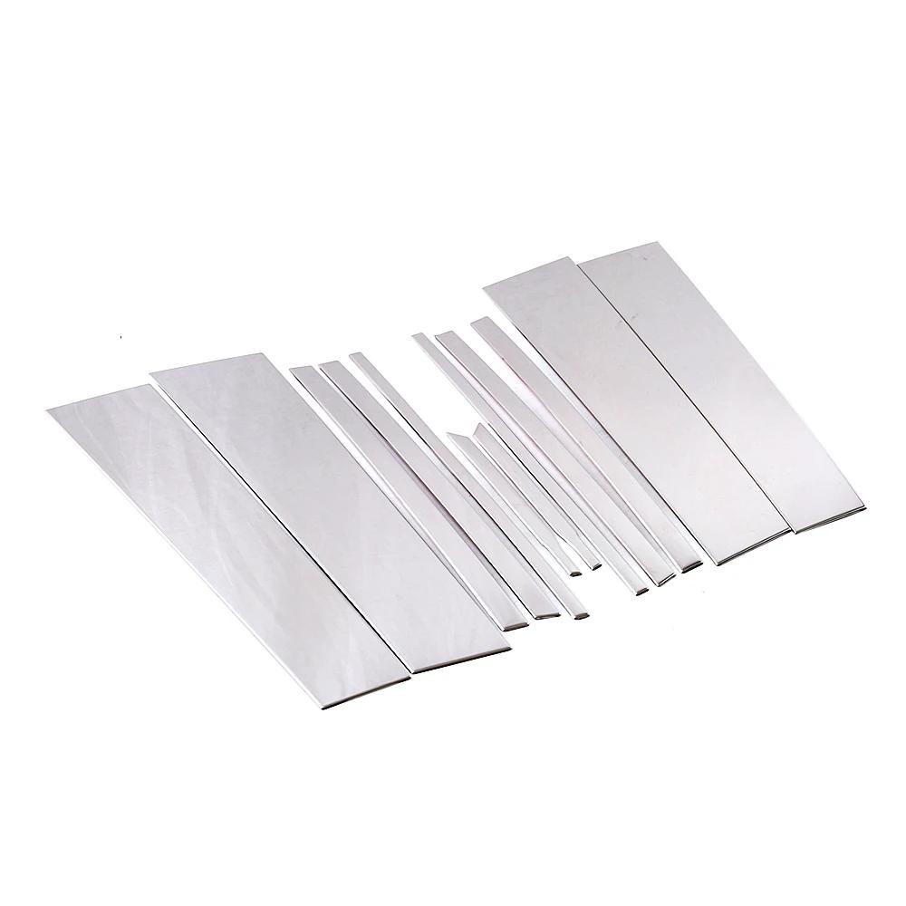 

Для Volkswagen VW Tiguan MK2 2017-2019 Аксессуары Хромированная накладка на оконную стойку Накладка на центральную стойку из нержавеющей стали Наклейка