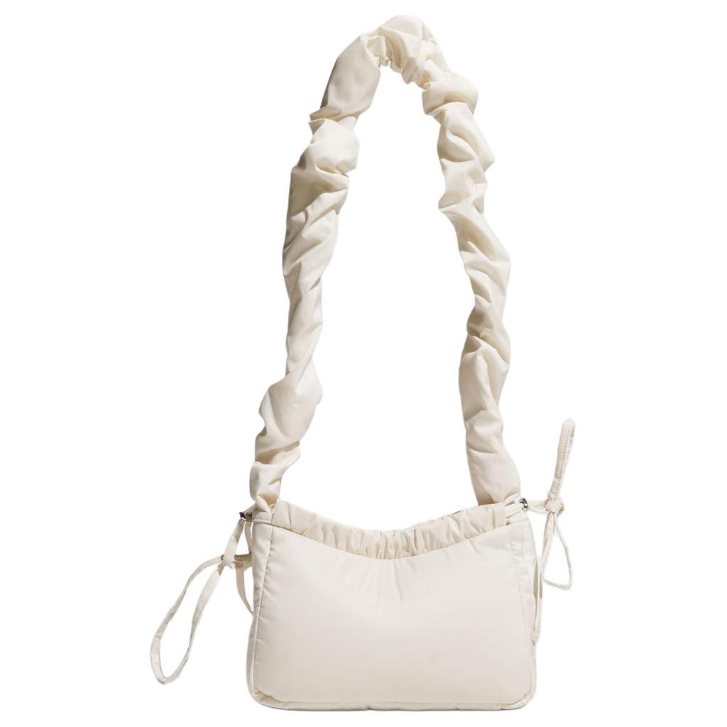 New Adidas Originals RUFFLE Polyester Shoulder Bag Women's Wonder White KF2667