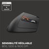 Souris ergonomique - Sans fil - MOBILITY LAB - ML314259 - Noir