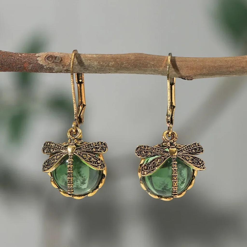 Vintage Bohemia Turquoise Cowboy Hat Boots Horse Earrings for Women Trendy Exaggerate Earring Party Wedding Jewelry Gift