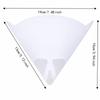 100pcs 190 Micron Paint Strainers Nylon Material Paper Filter Cone  For Airbrush Artist