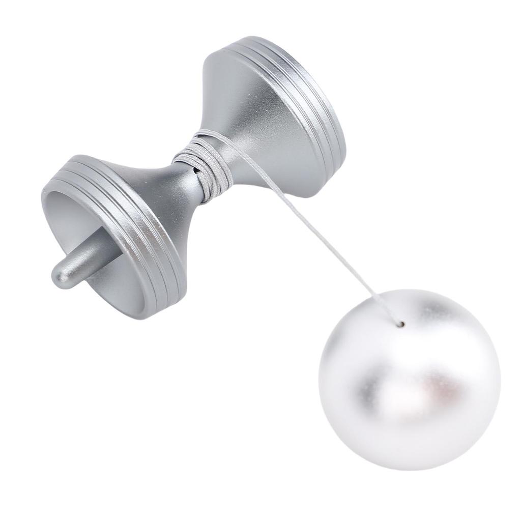 Desk Toy Stress Relief Rotating Gyroscope Desktop Decompression Toy with Silicone Cover for Office