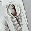 Unique Heart Shape Chain Necklace For Women With Zinc Alloy Material And Fall Trend