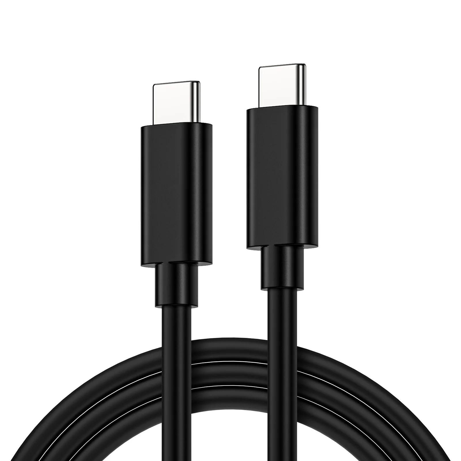 USB3.2 Gen2 10Gbps Type C Cable USB C to Type-C 3.2 Data Transfer USB C SSD Hard Disk Cable PD 60W 3A Quick Charge Charge Cable 1m чёрный фото