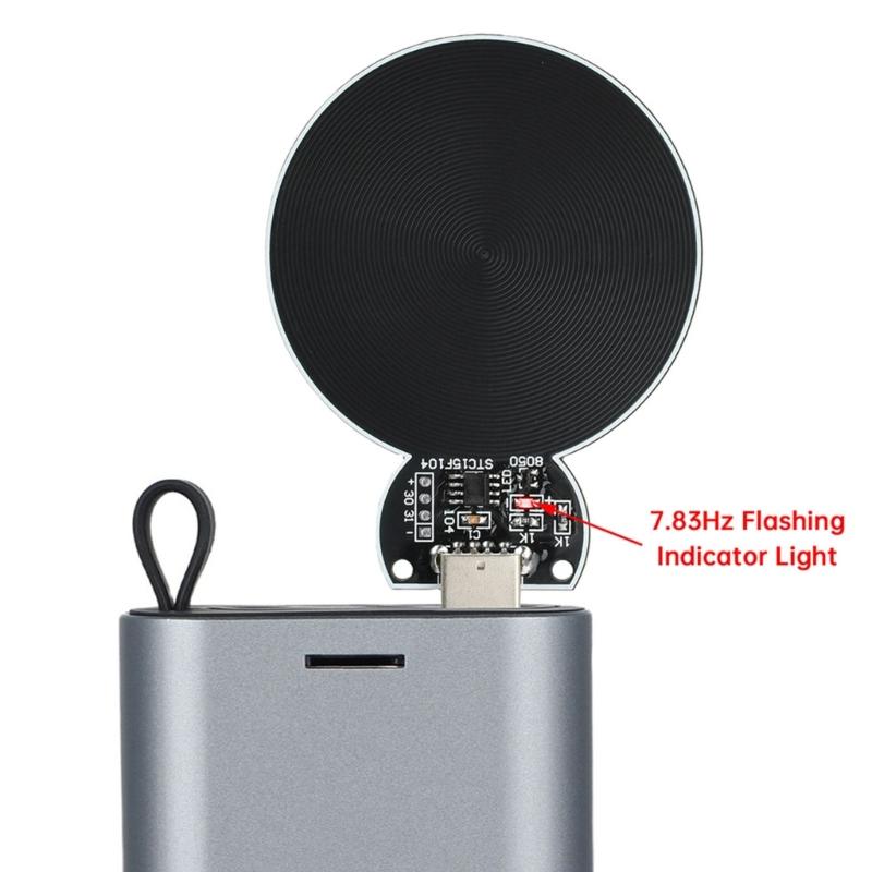 Portable Schumann  Generator 7.83Hz Square  Technology Universal For Home Office Meditations Space & Travel Use