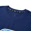 Skechers Pure Cotton Logo Printed Casual Nautical Short Sleeve T-Shirt Unisex Tops Medieval-Blue L224U130-007D