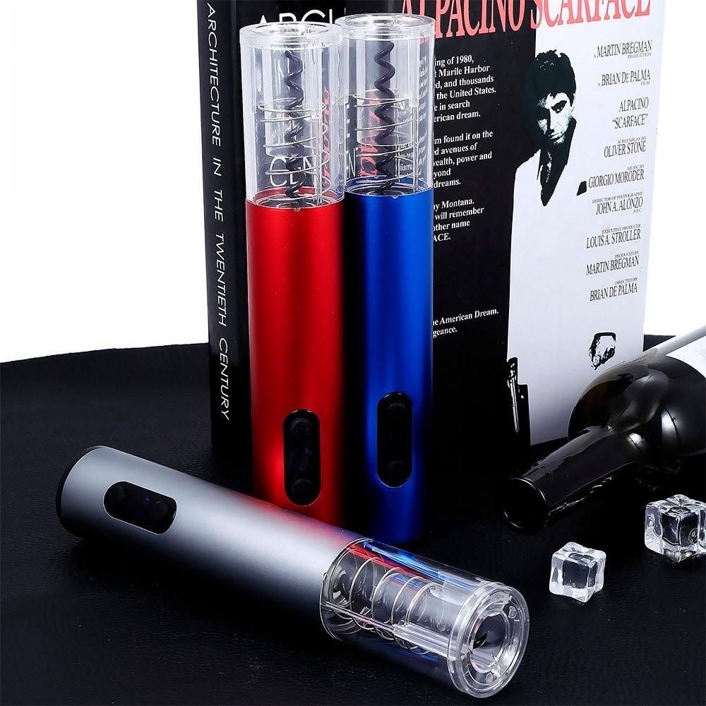 Aluminum Alloy Electric Red Wine Openers Portable Kitchen Accessories Gadgets Household Automatic Wine Bottle Opener