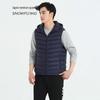 SNOWFLYING Men's Fashion Hooded Down Vest