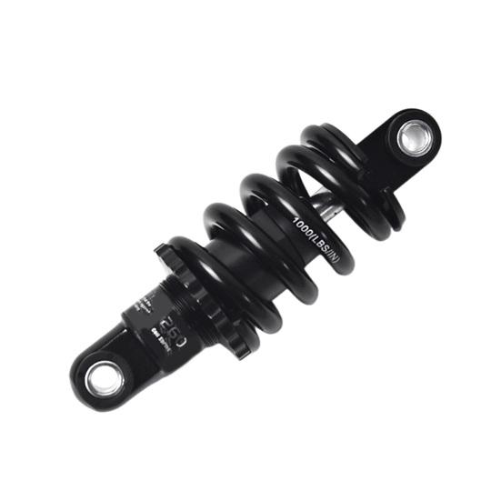 12.5/15CM Mountain Bike Spring Shock Absorber 550/850/1000/1500Lbs Adjustable Scooter Folding Bike Rear Suspension Shock Absorber