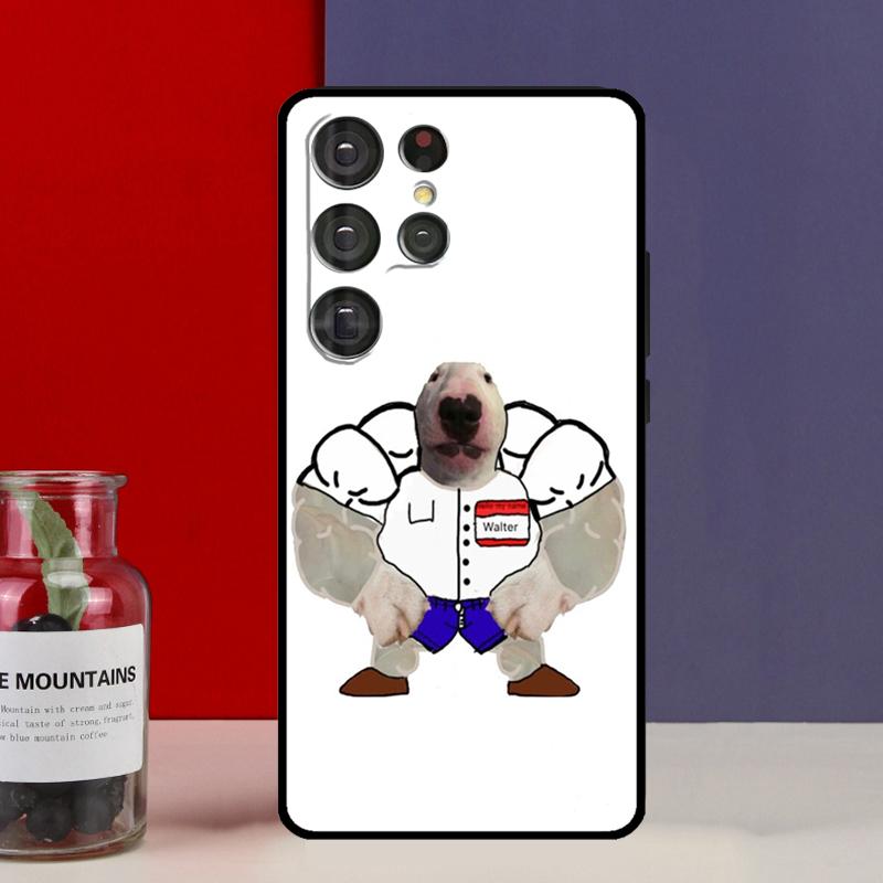 

Чехол Funda с милым мемом про собаку Уолтера для Samsung Galaxy S25 Ultra S9 S10 S20 S21 FE S22 S23 Plus S24 Ultra Galaxy S22Ultra