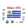2026 US, Canada and Mexico World Cup Fan Party Supplies Set Mexico Flag Cover Cover Drawstring Bag