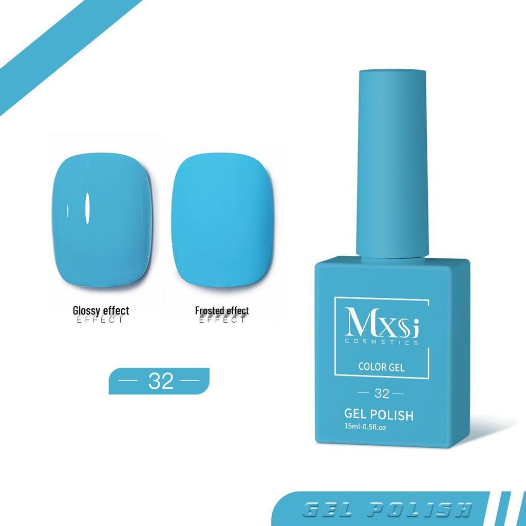 New Popular Color Whitening Gel Nail Polish Set: 60 Colors for Nail Art Shop Grand Opening