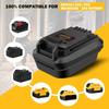 NEW Portable Battery Adapter For DeWalt/Milwaukee 18V/20V Li-ion Battery to for Black and Decker 20V Cordless Power Tools Use
