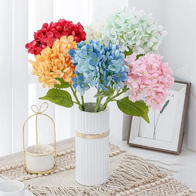 Simulation Floral Hydrangea Diy Wedding Flower Wall Simulation Silk Flower, Arch Road Home Decoration Fake Flower