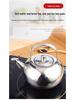 Large Capacity Stainless Steel Teapot - Ideal for Hotels, Restaurants, or Outdoor Use