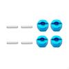 4 Pieces 1/16 Scale RC Hex Wheel Hubs Sturdy 12mm Accessory Replace Parts Durable for 16207 16209