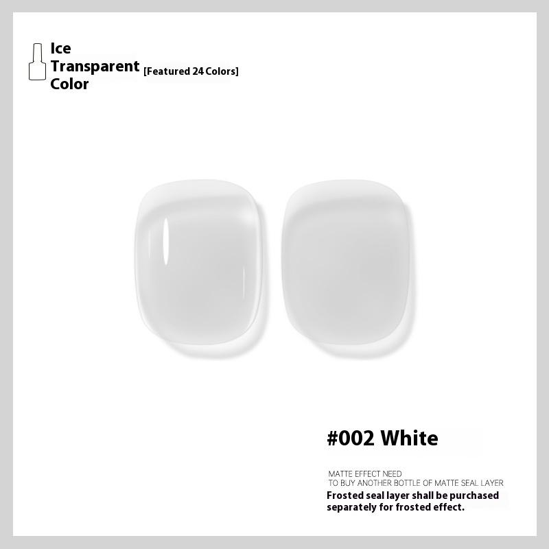 Lipici pentru unghii, un set complet de jeleu de gheață transparentă, culoare salon de unghii, special pentru fototerapie, lipici pentru ojă