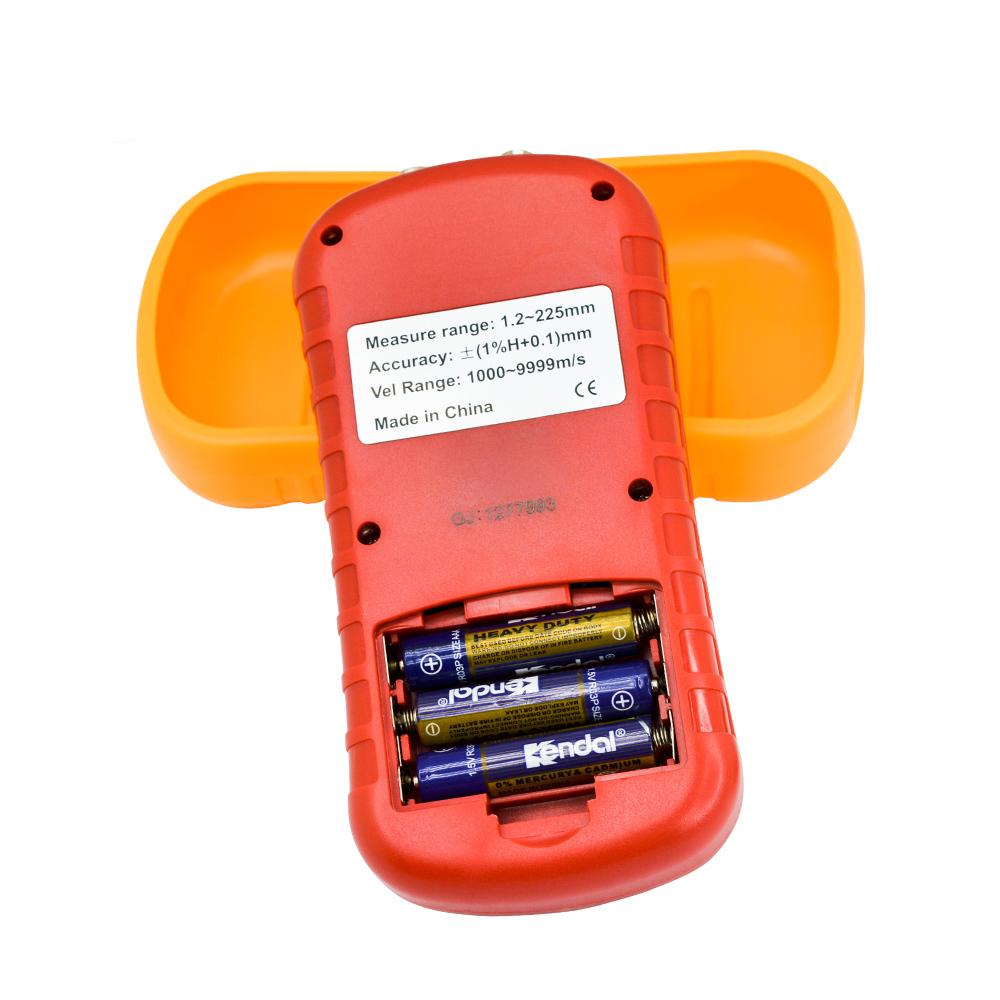 AUT720 Portable Digital Ultrasonic Thickness Gauge Wall Meter Testing Instruments with Durable Metal and Plastic Materials