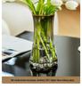 Elegant Small Glass Vase for Fresh Flowers - Perfect for Living Room or Dining Table Decor