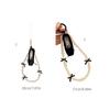 Ballet Shoes Charm Keychain Pendant Sweet Cute Bowknot Pearl Beaded Phone Chain Hanging Ornament Keyring Backpack Decors