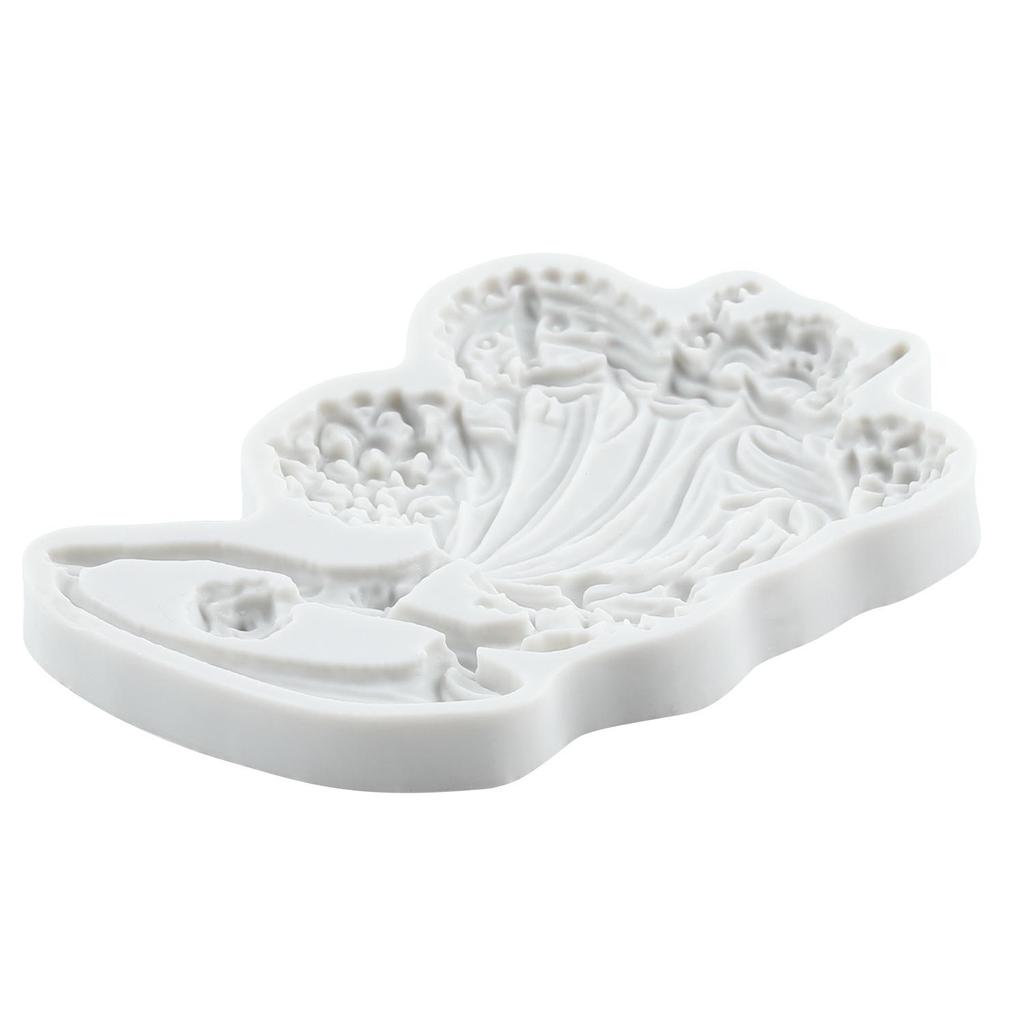 Ballet Girl Silicone Mold Ballerina Dancer Fondant Molds Cake Decorating Tools Cupcake Topper Candy Resin Clay Chocolate Gumpaste Mold