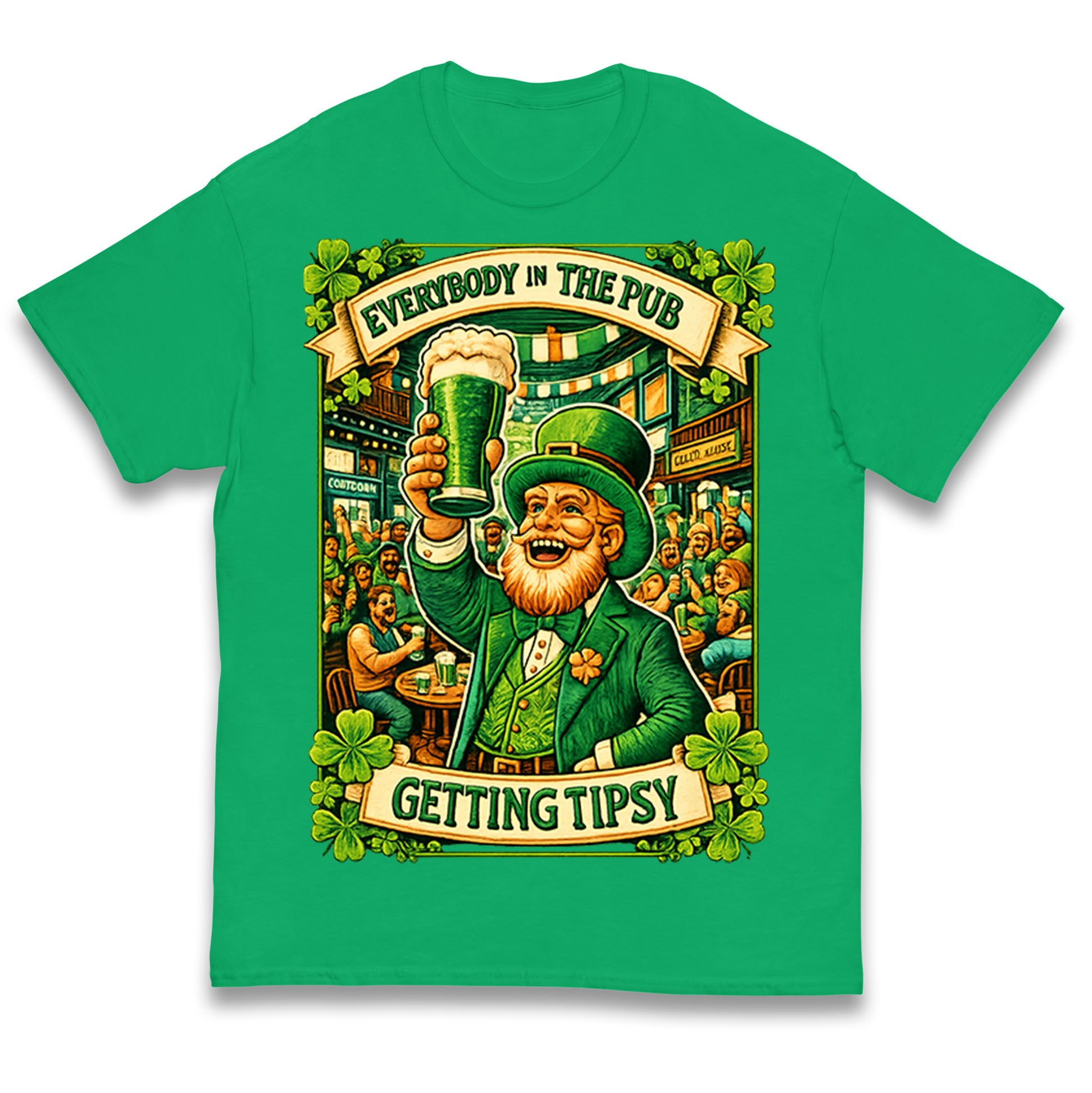 

Everybody In The Pub Getting Tipsy Kids T Shirt 140