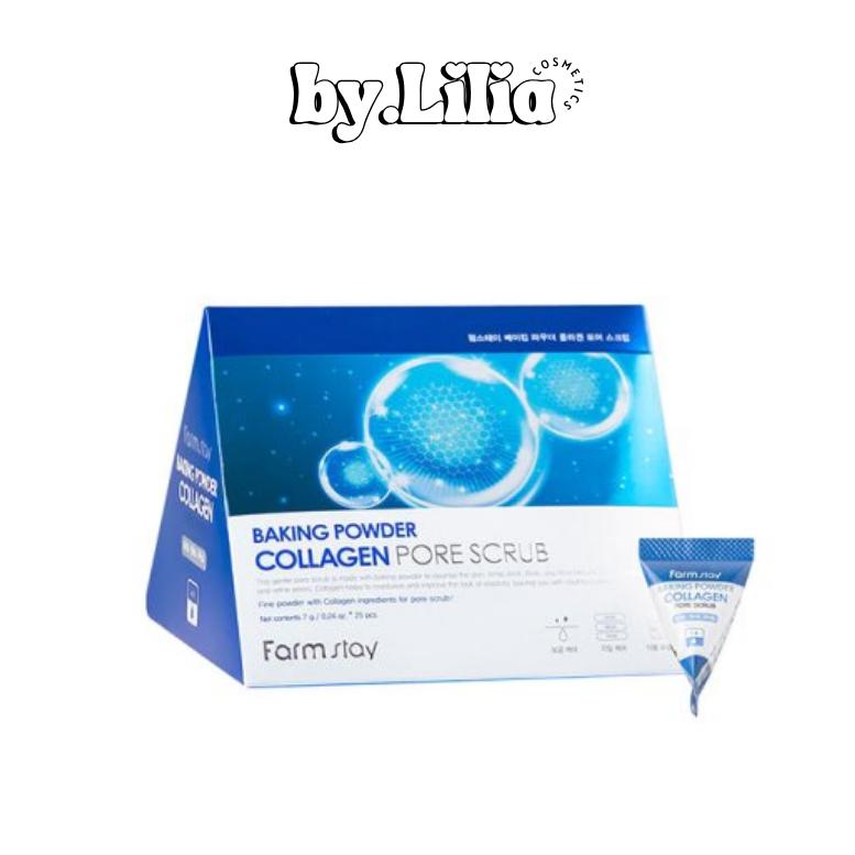 

farmstay baking powder collagen pore scrub