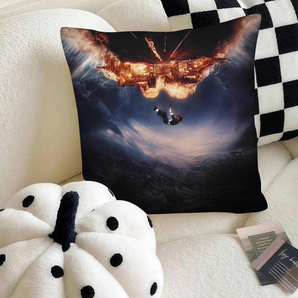 Singer Drake Pillow Case Fashion Square Pillowcase Bedroom Sofa Room Ins Decoration Leisure
