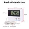 LCD Digital Indoor Thermometer Mini Digital LCD Indoor Convenient Temperature Sensor Meter Thermometer Gauge