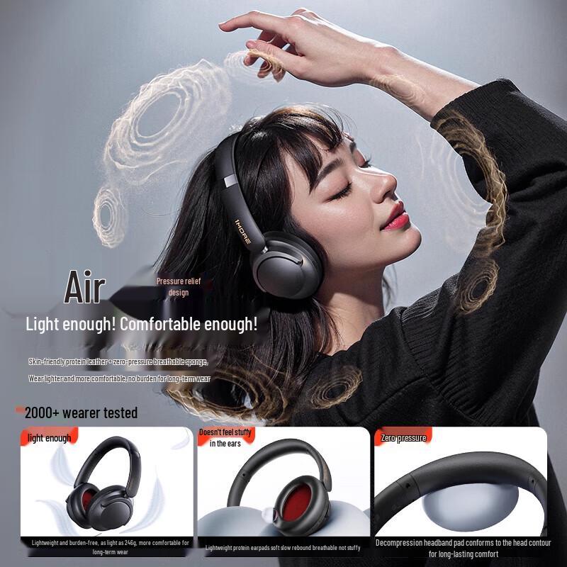 1MORE SonoFlow Pro HQ51 2025 Wireless Active Noise Cancelling Headphones