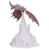 LED Volcano Dragon Lamp USB Charging 3D Printed Fire Dragon Night Light for Baby Rooms Bedrooms